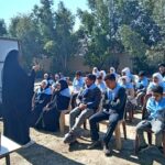 مدرسة التضامن الثالثة للايتام  في الجبايش تتعاون مع مجمع المبلغات الرساليات لتشكيل فريق كشافة