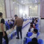 مأدبة إفطار لتلاميذ مدرسة التضامن التاسعة في الفهود برعاية السيدة رواسي الجابري