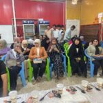 خلال زيارته مدرسة التضامن الاولى للايتام.. وفد من اساتذة وطلبة المعهد التقني في الناصرية يوزع الملابس والهدايا ويقيم محاضرات توعوية صحية لتلاميذ المدرسة