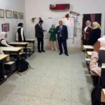 اللجنة الفرعية للإرشاد التربوي تزور متوسطة التضامن الأولى للبنات في الناصرية