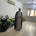 المشرف العام لمبرات التضامن في زيارة دعم ومتابعة لطلبة مدارس التضامن في ذي قار