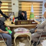 وفد مكتب مبرات التضامن في ذي قار يزور مدير التعليم العام ويبحث سبل التعاون لخدمة الأيتام