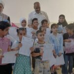 المشرف العام لمبرات التضامن يشارك الأيتام فرحة النجاح في الإصلاح والجبايش
