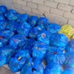 وفد من مكتب مبرات التضامن يزور مدرسة التضامن التاسعة للأيتام في قضاء الفهود ويوزع مساعدات إنسانية
